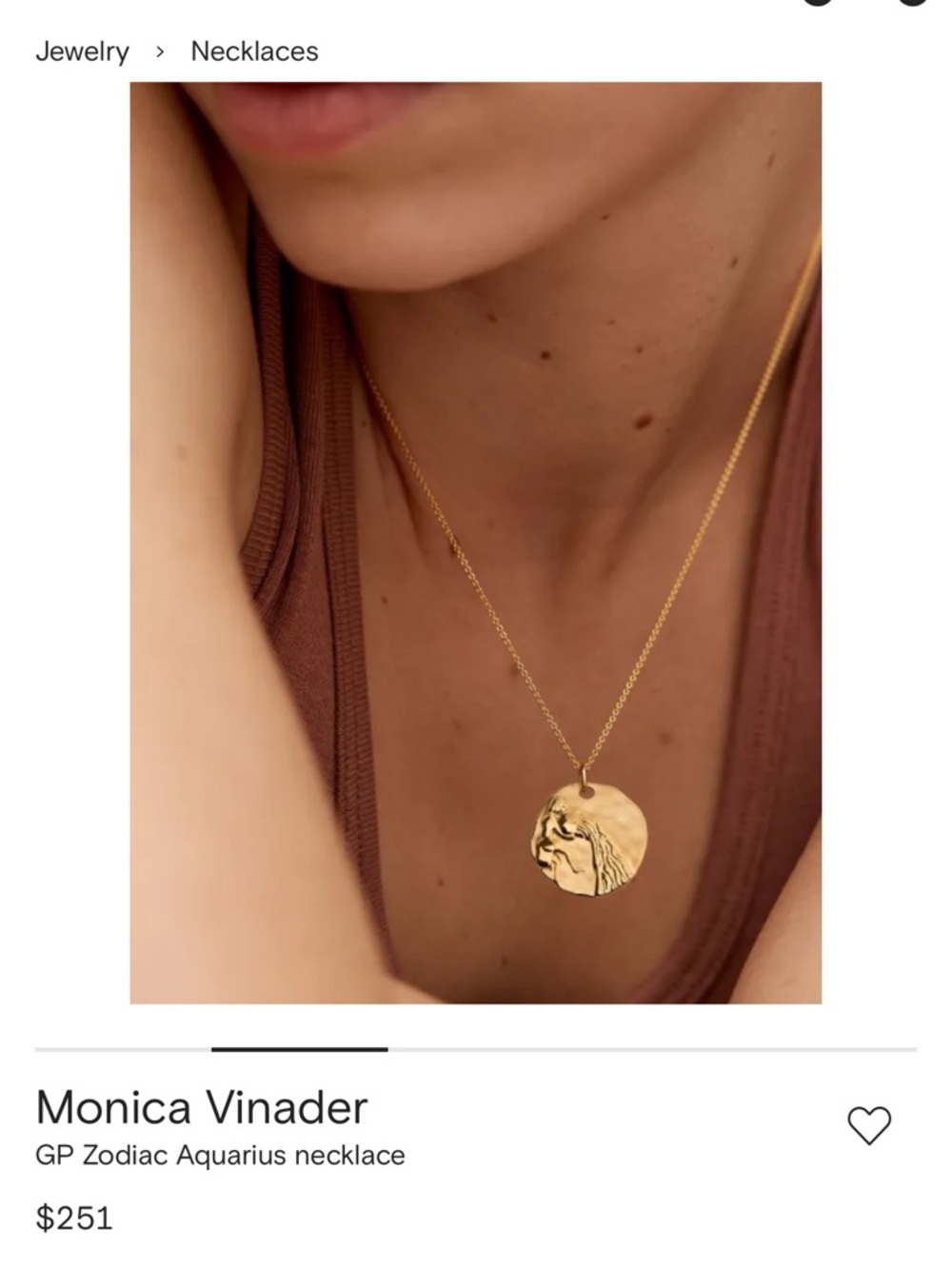 Monica Vinader brand new necklace - Picture 3 of 4